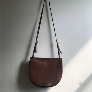 OAD Tan Saddle Bag